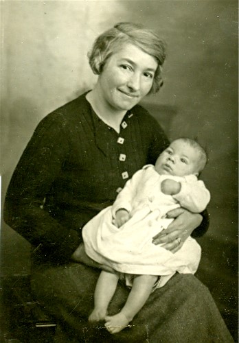 Mary with son  Pickett